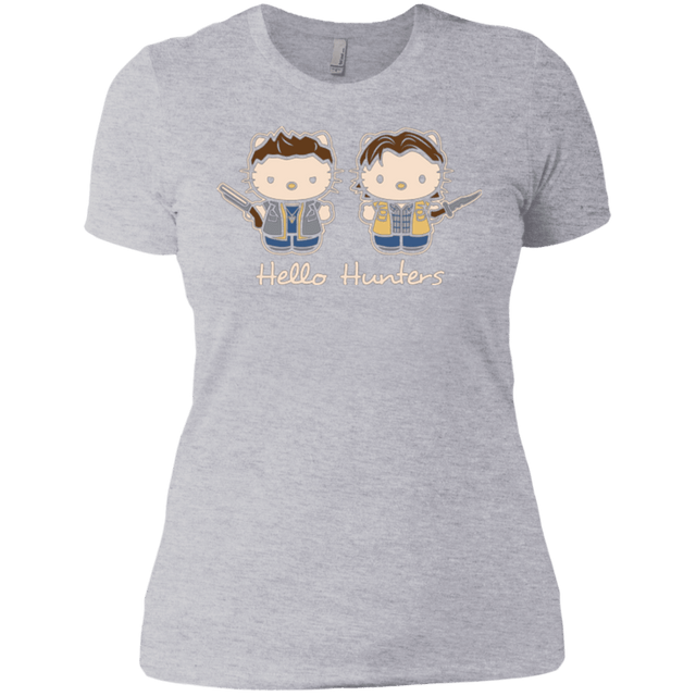 T-Shirts Heather Grey / X-Small hellohunters Women's Premium T-Shirt