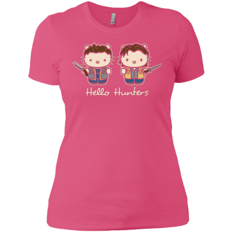 T-Shirts Hot Pink / X-Small hellohunters Women's Premium T-Shirt