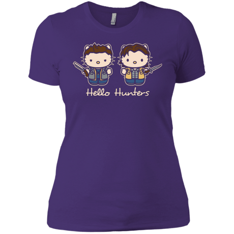 T-Shirts Purple / X-Small hellohunters Women's Premium T-Shirt