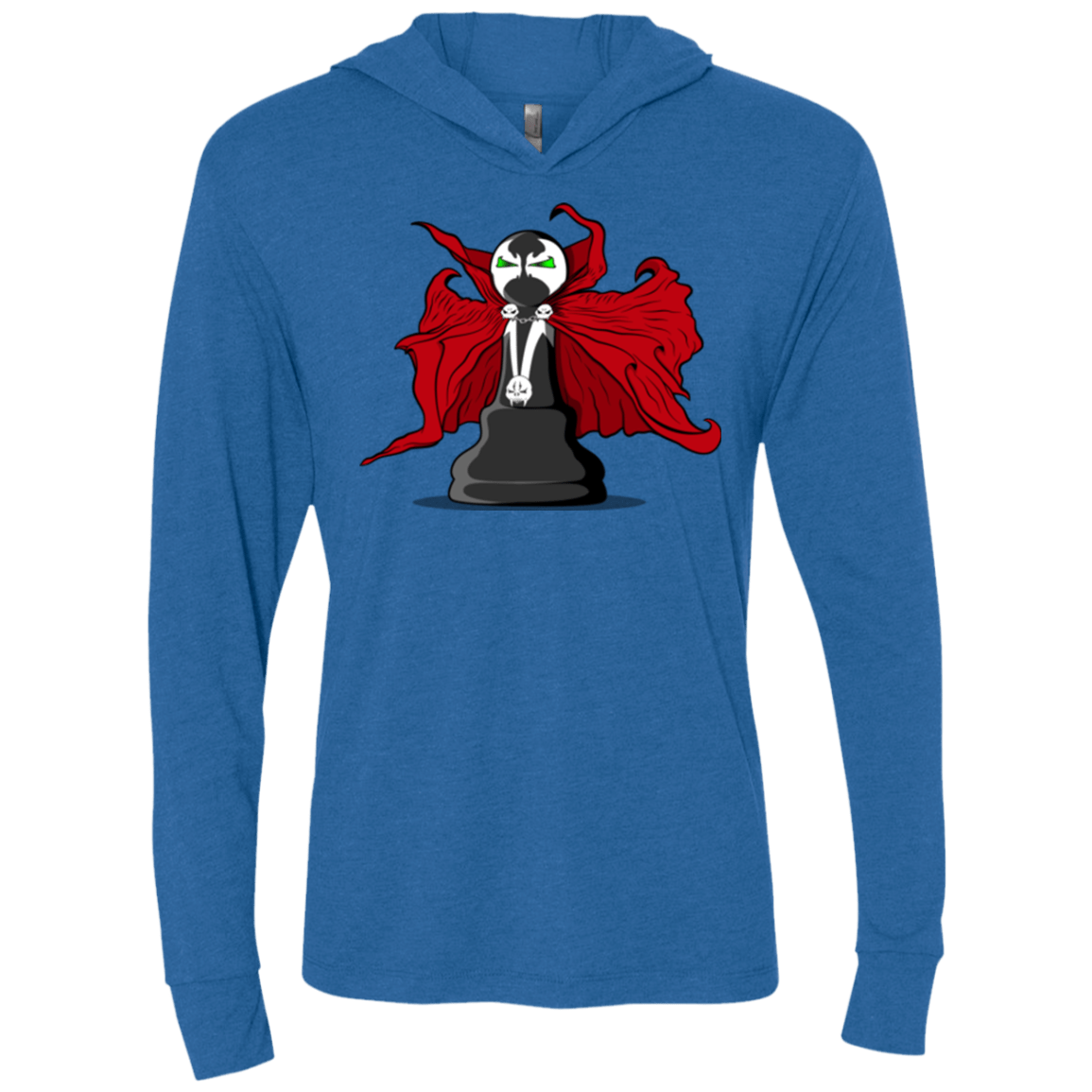 T-Shirts Vintage Royal / X-Small Hells Pawn Triblend Long Sleeve Hoodie Tee