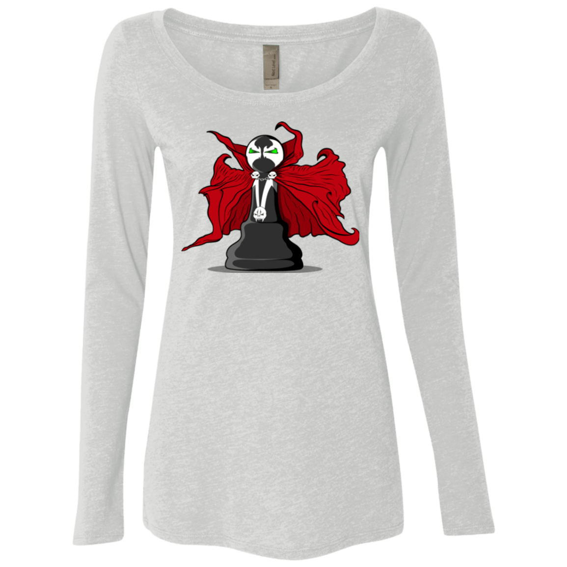 T-Shirts Heather White / Small Hells Pawn Women's Triblend Long Sleeve Shirt