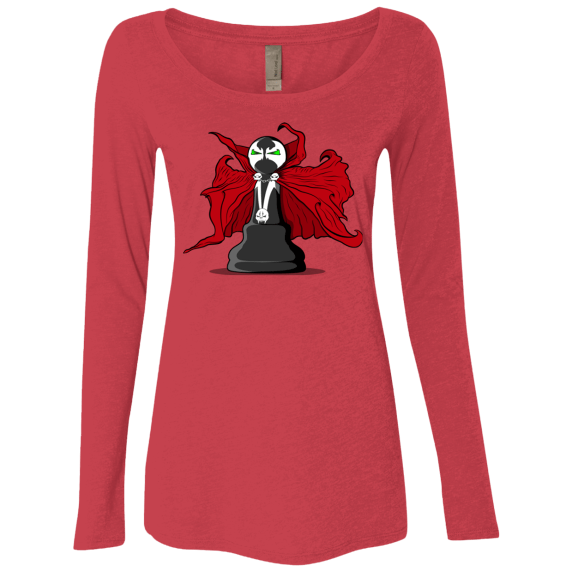 T-Shirts Vintage Red / Small Hells Pawn Women's Triblend Long Sleeve Shirt