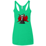 T-Shirts Envy / X-Small Hells Pawn Women's Triblend Racerback Tank