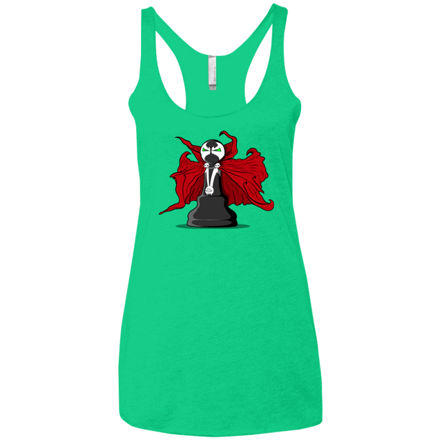 T-Shirts Envy / X-Small Hells Pawn Women's Triblend Racerback Tank