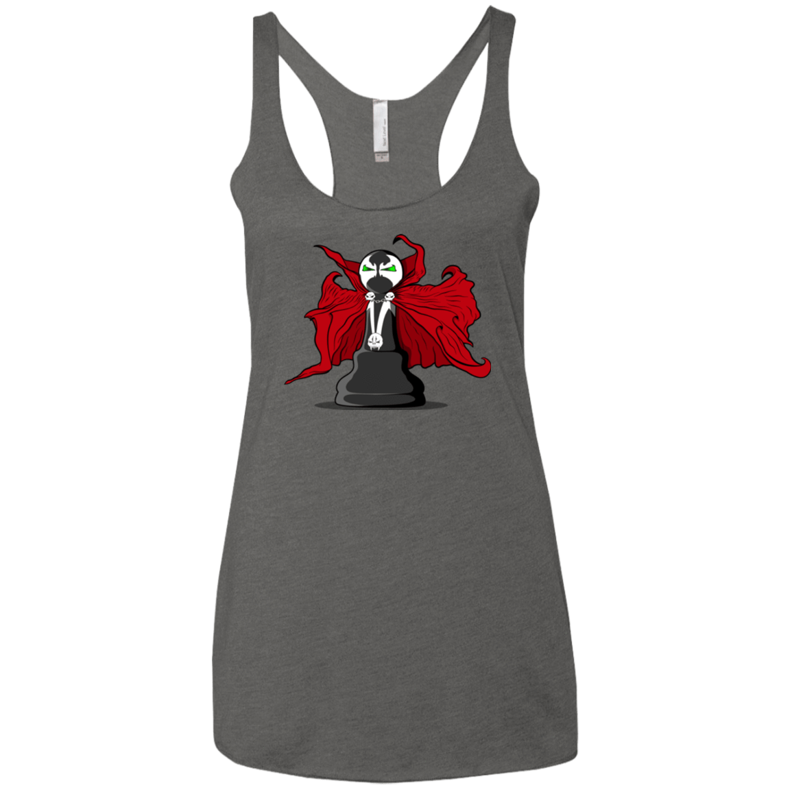 T-Shirts Premium Heather / X-Small Hells Pawn Women's Triblend Racerback Tank