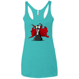 T-Shirts Tahiti Blue / X-Small Hells Pawn Women's Triblend Racerback Tank