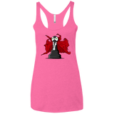 T-Shirts Vintage Pink / X-Small Hells Pawn Women's Triblend Racerback Tank