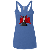 T-Shirts Vintage Royal / X-Small Hells Pawn Women's Triblend Racerback Tank