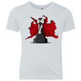 T-Shirts Heather White / YXS Hells Pawn Youth Triblend T-Shirt