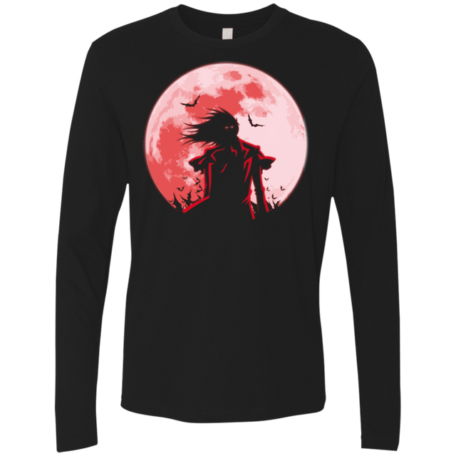T-Shirts Black / Small Hellsing Alucard Men's Premium Long Sleeve