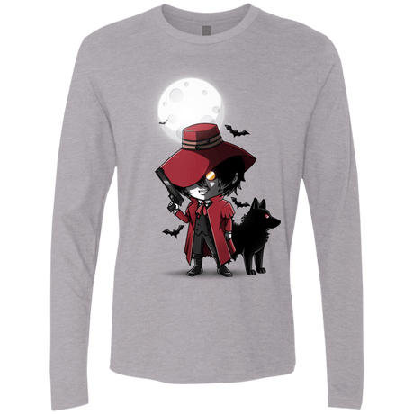 T-Shirts Heather Grey / Small Hellsing Ultimate Men's Premium Long Sleeve