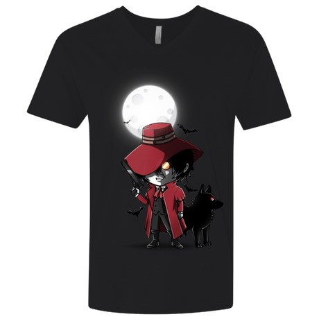 T-Shirts Black / X-Small Hellsing Ultimate Men's Premium V-Neck