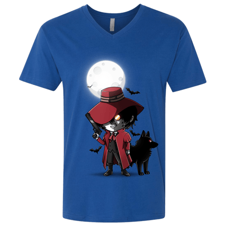 T-Shirts Royal / X-Small Hellsing Ultimate Men's Premium V-Neck