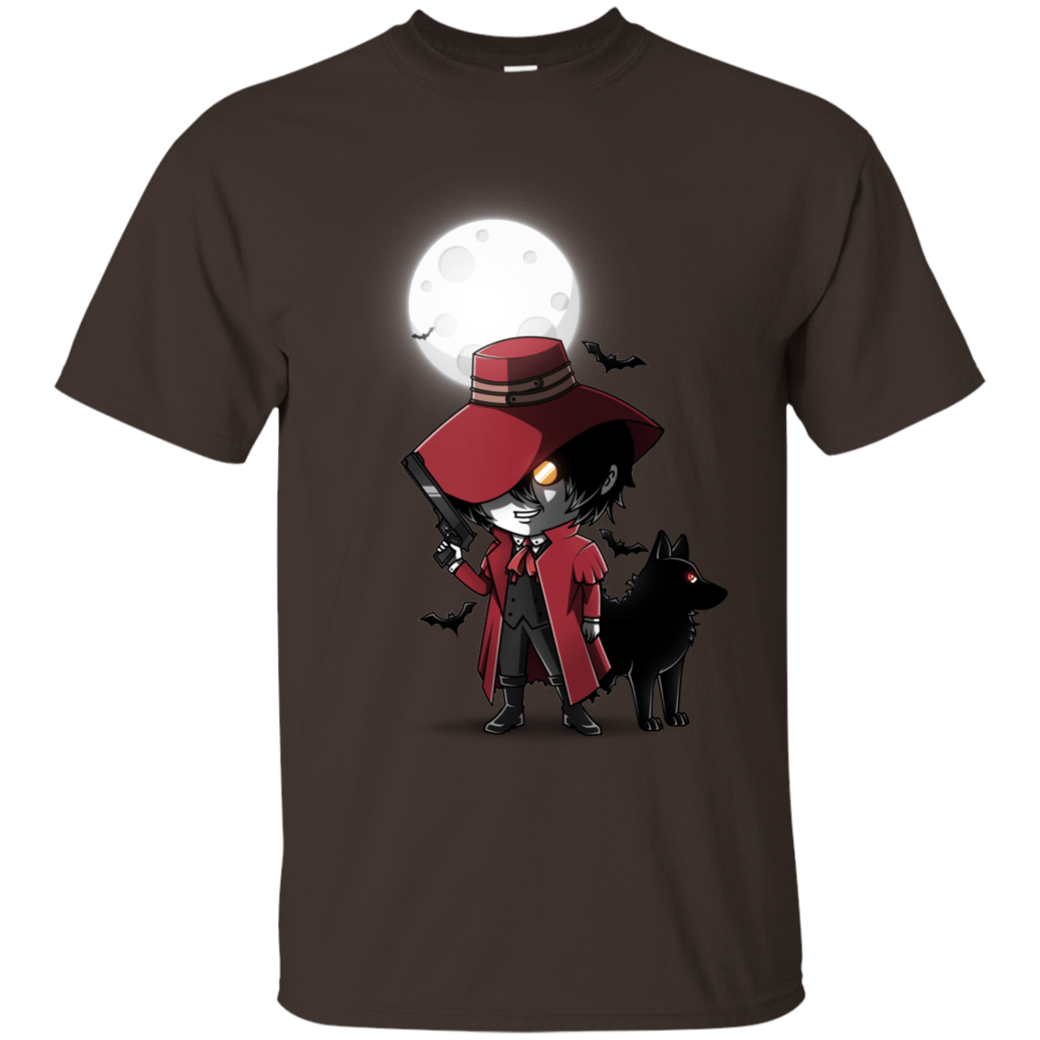T-Shirts Dark Chocolate / Small Hellsing Ultimate T-Shirt