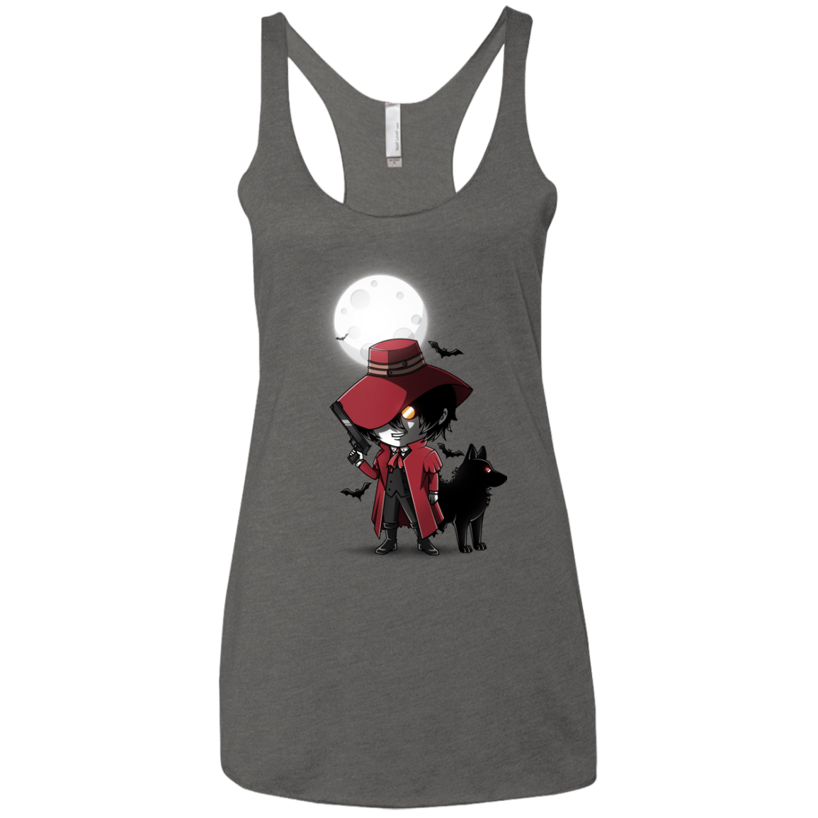 T-Shirts Premium Heather / X-Small Hellsing Ultimate Women's Triblend Racerback Tank