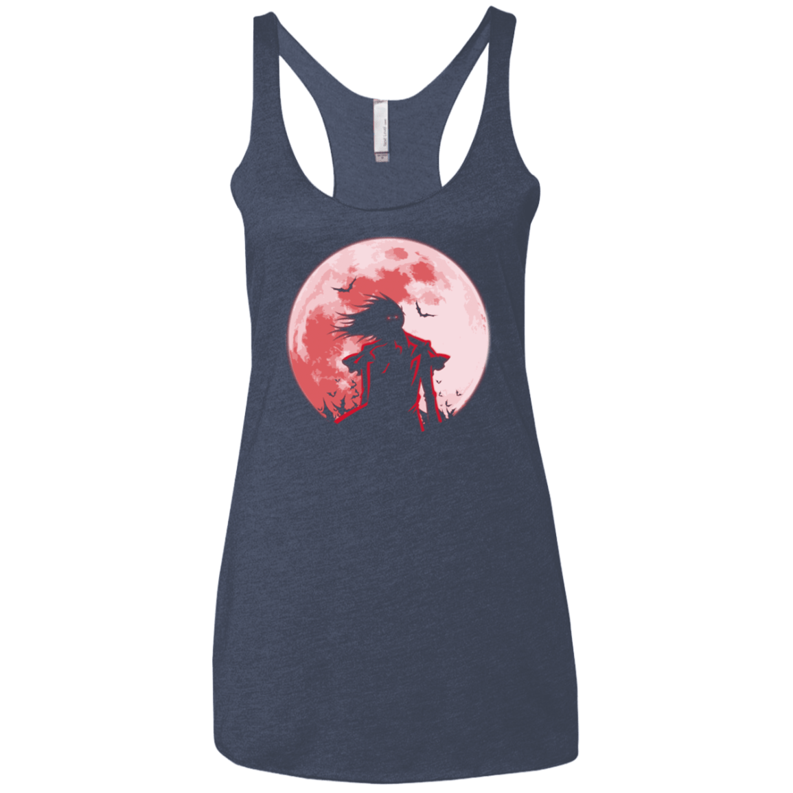T-Shirts Vintage Navy / X-Small Hellsing Ultimate Women's Triblend Racerback Tank
