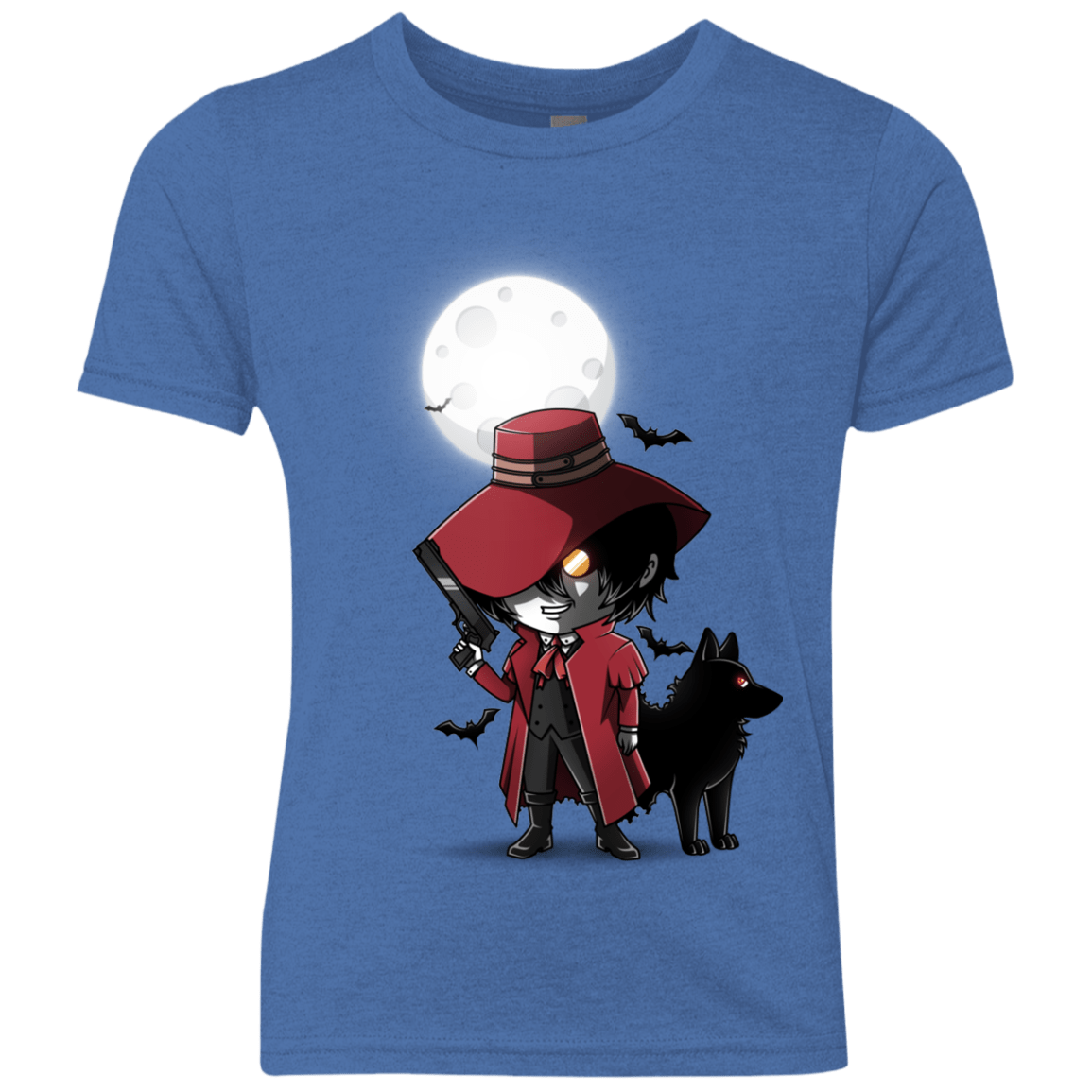 T-Shirts Vintage Royal / YXS Hellsing Ultimate Youth Triblend T-Shirt