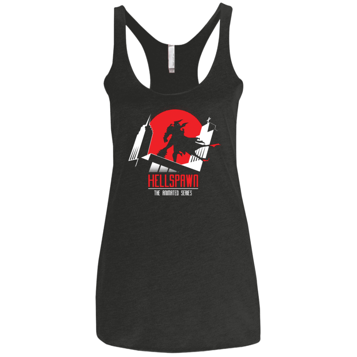 T-Shirts Vintage Black / X-Small Hellspawn Women's Triblend Racerback Tank