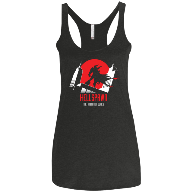 T-Shirts Vintage Black / X-Small Hellspawn Women's Triblend Racerback Tank