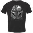 T-Shirts Black / 2T Helmet Mandalorian Toddler Premium T-Shirt