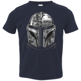 T-Shirts Navy / 2T Helmet Mandalorian Toddler Premium T-Shirt