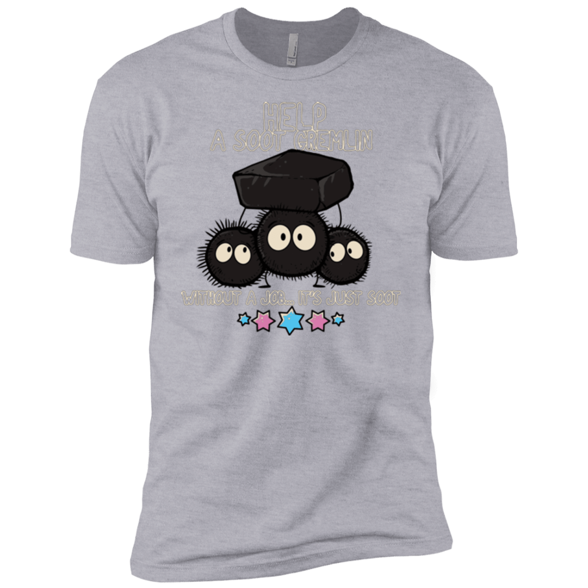 T-Shirts Heather Grey / YXS HELP A SOOT GREMLIN Boys Premium T-Shirt