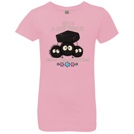 T-Shirts Light Pink / YXS HELP A SOOT GREMLIN Girls Premium T-Shirt