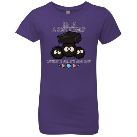 T-Shirts Purple Rush / YXS HELP A SOOT GREMLIN Girls Premium T-Shirt
