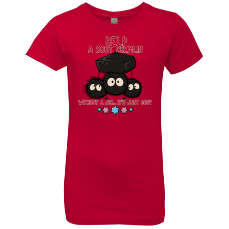 T-Shirts Red / YXS HELP A SOOT GREMLIN Girls Premium T-Shirt