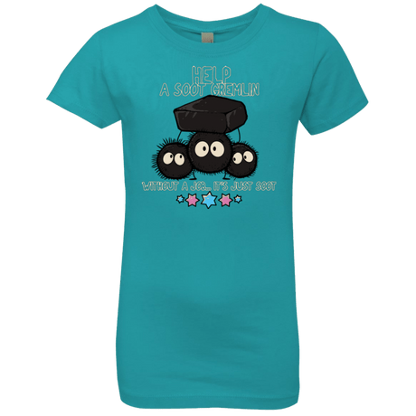 T-Shirts Tahiti Blue / YXS HELP A SOOT GREMLIN Girls Premium T-Shirt