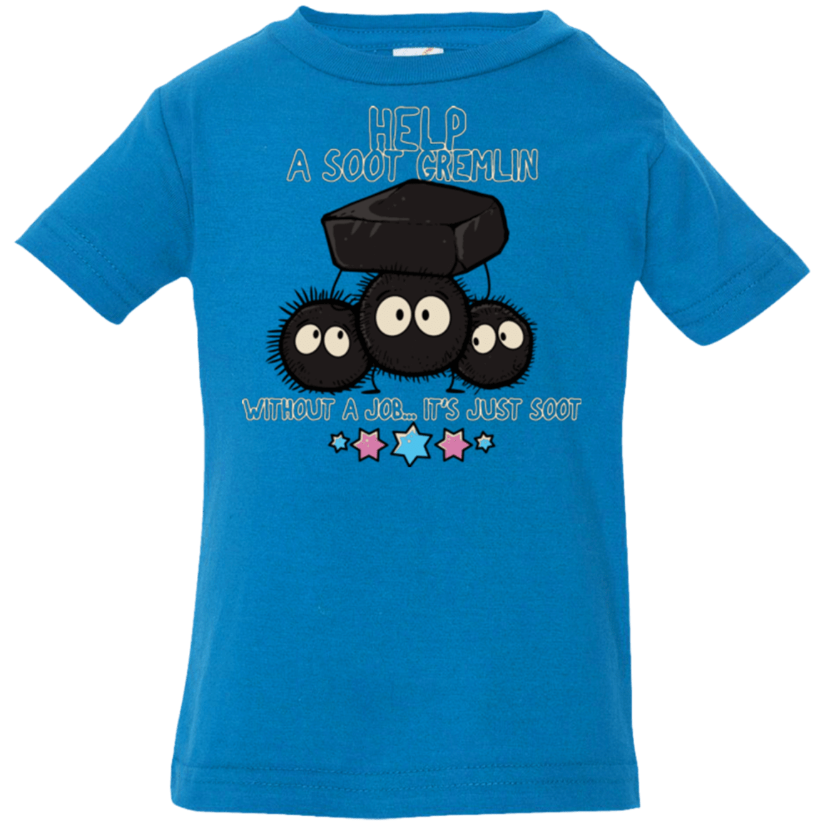T-Shirts Cobalt / 6 Months HELP A SOOT GREMLIN Infant Premium T-Shirt