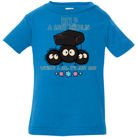T-Shirts Cobalt / 6 Months HELP A SOOT GREMLIN Infant Premium T-Shirt