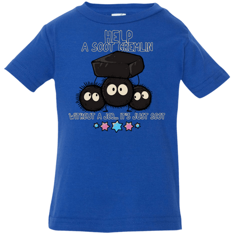 T-Shirts Royal / 6 Months HELP A SOOT GREMLIN Infant Premium T-Shirt