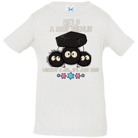 T-Shirts White / 6 Months HELP A SOOT GREMLIN Infant Premium T-Shirt