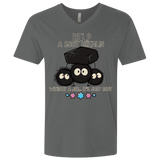 T-Shirts Heavy Metal / X-Small HELP A SOOT GREMLIN Men's Premium V-Neck