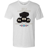 T-Shirts Heather White / Small HELP A SOOT GREMLIN Men's Triblend T-Shirt
