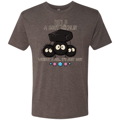 T-Shirts Macchiato / Small HELP A SOOT GREMLIN Men's Triblend T-Shirt