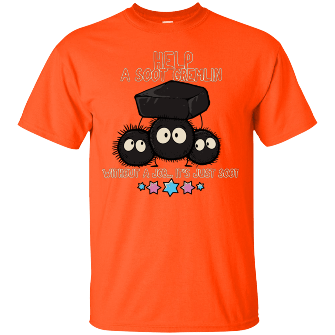 T-Shirts Orange / Small HELP A SOOT GREMLIN T-Shirt