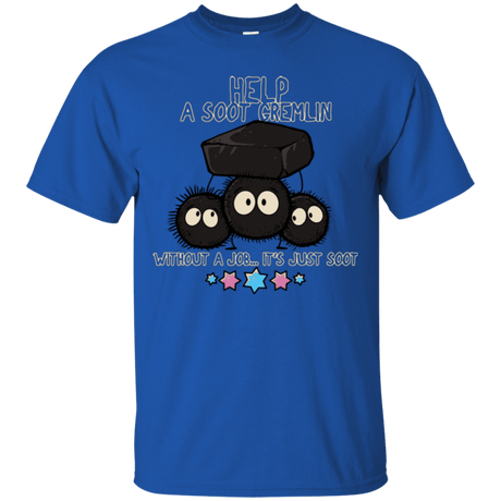 T-Shirts Royal / Small HELP A SOOT GREMLIN T-Shirt