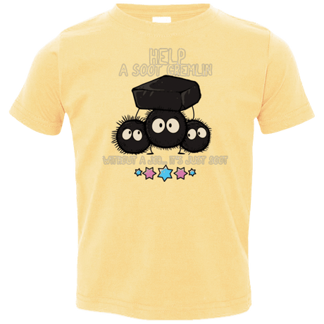 T-Shirts Butter / 2T HELP A SOOT GREMLIN Toddler Premium T-Shirt