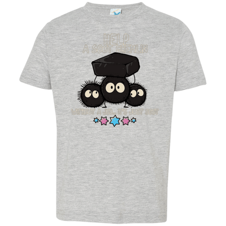 T-Shirts Heather / 2T HELP A SOOT GREMLIN Toddler Premium T-Shirt