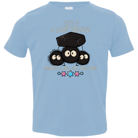 T-Shirts Light Blue / 2T HELP A SOOT GREMLIN Toddler Premium T-Shirt