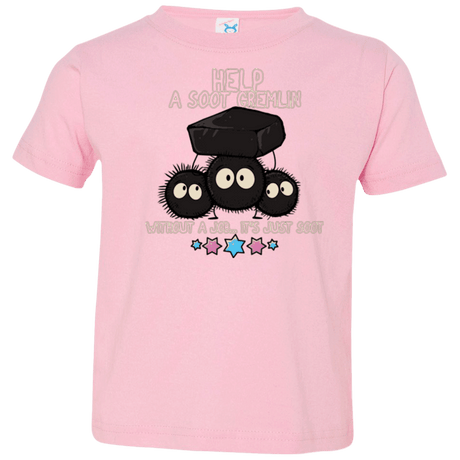 T-Shirts Pink / 2T HELP A SOOT GREMLIN Toddler Premium T-Shirt