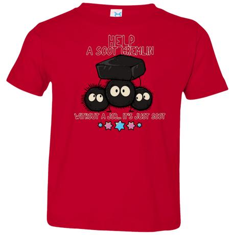 T-Shirts Red / 2T HELP A SOOT GREMLIN Toddler Premium T-Shirt