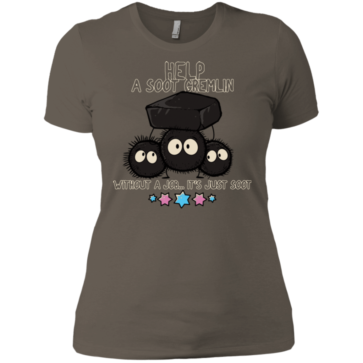 T-Shirts Warm Grey / X-Small HELP A SOOT GREMLIN Women's Premium T-Shirt