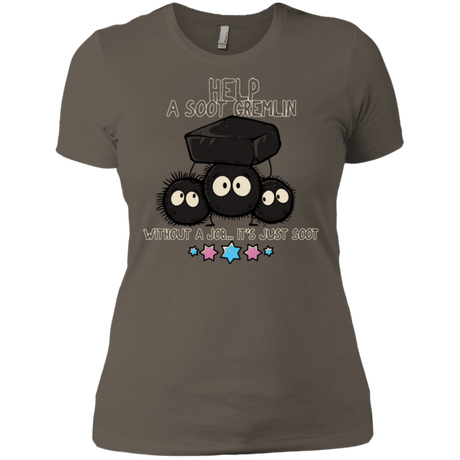 T-Shirts Warm Grey / X-Small HELP A SOOT GREMLIN Women's Premium T-Shirt