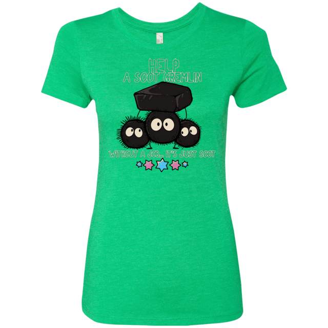 T-Shirts Envy / Small HELP A SOOT GREMLIN Women's Triblend T-Shirt