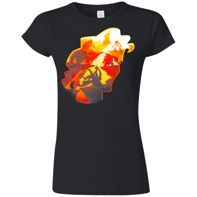 T-Shirts Black / S Hercules Silhouette Junior Slimmer-Fit T-Shirt