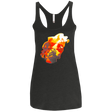 T-Shirts Vintage Black / X-Small Hercules Silhouette Women's Triblend Racerback Tank