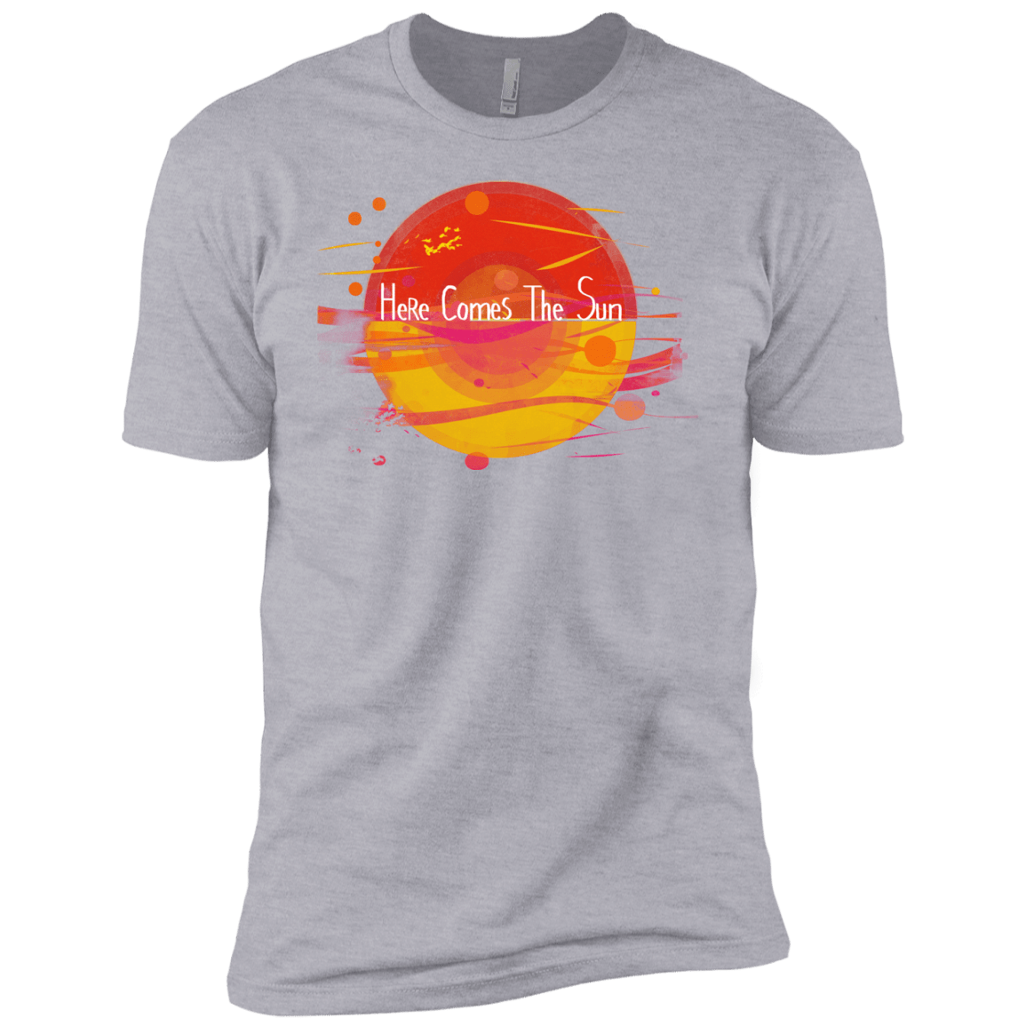T-Shirts Heather Grey / YXS Here Comes The Sun (1) Boys Premium T-Shirt